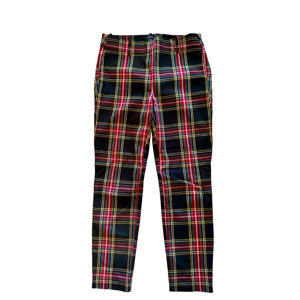 J. Crew Winnie Pant: Plaid Cropped Ankle Pants